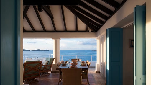 Villa Cap au Vent Dining area