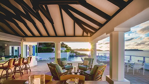 Villa Cap au Vent Dining area