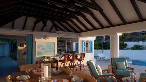 Villa Cap au Vent Dining area