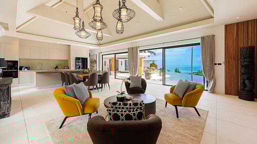 Villa Caprice Living room 2