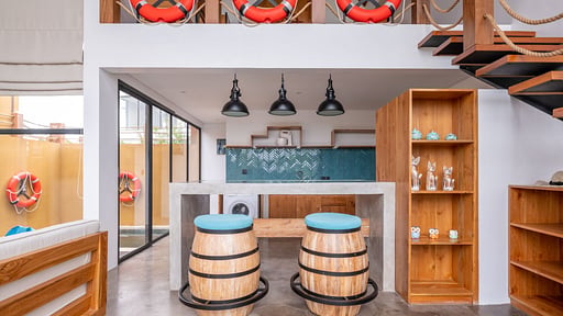 Villa Captain Dining area