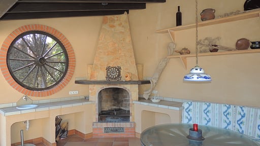 Villa Cara Murada BBQ equipment