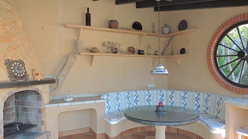 Villa Cara Murada BBQ equipment