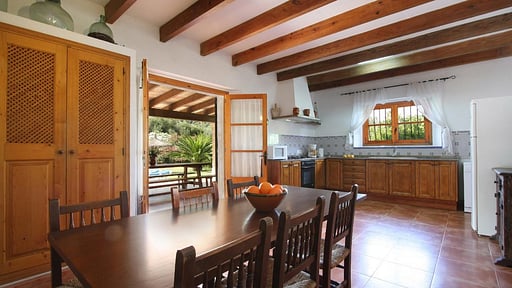 Villa Caragola Zona de comedor