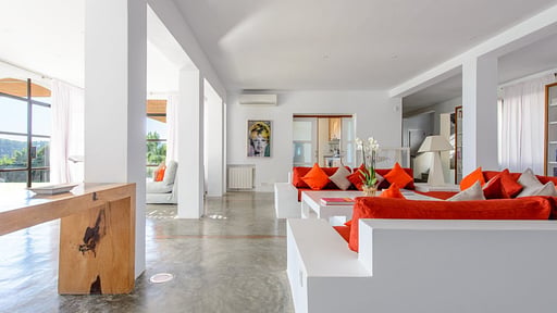 Villa Cardona Woonkamer