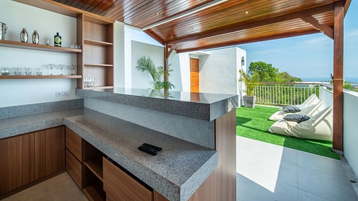 Villa Carina Rooftop lounge