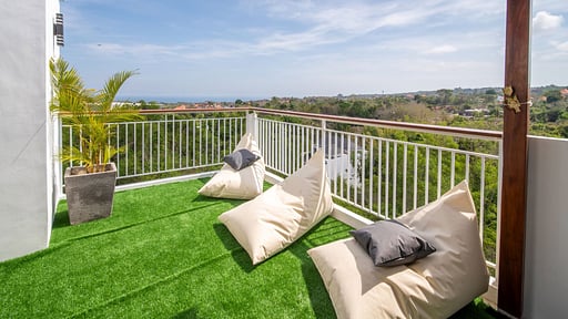 Villa Carina Rooftop lounge
