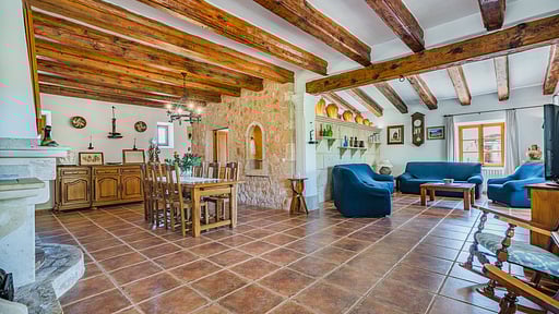 Villa Carolina Pollensa Гостиная