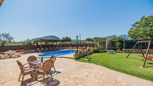 Villa Carolina Pollensa Сад