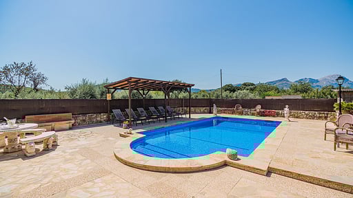 Villa Carolina Pollensa Бассейн