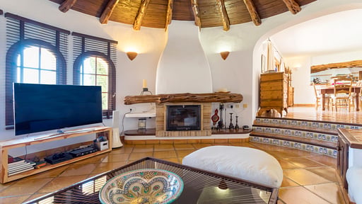 Villa Cas Berris Living room