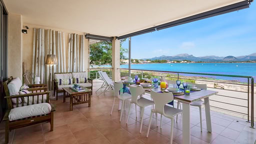 Villa Cas Carboner Frente Al Mar Terrasse