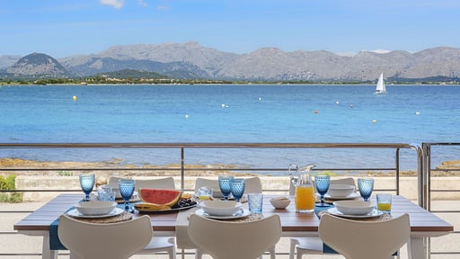 Villa Cas Carboner Frente Al Mar Terrasse