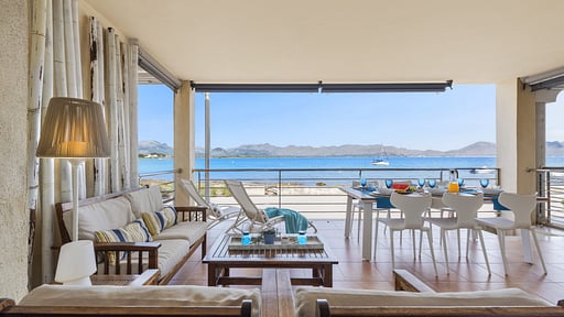 Villa Cas Carboner Frente Al Mar Terrasse