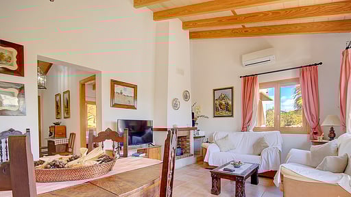 Villa Cas Frares Гостиная