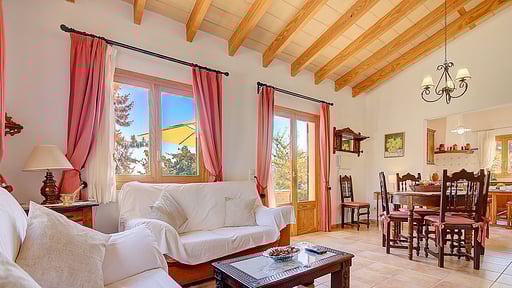 Villa Cas Frares Гостиная