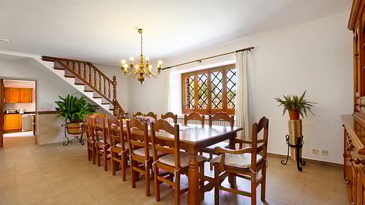 Villa Cas Munji Zona de comedor