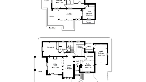 Casa Baskins Floor plan