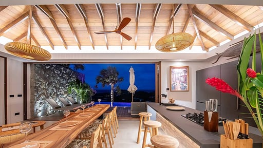 Villa Casa Takamaka Kitchen