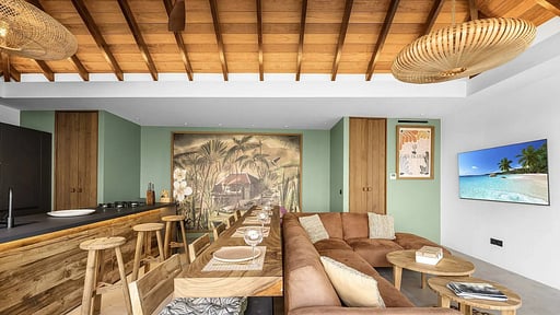 Villa Casa Takamaka Eethoek