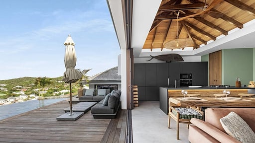 Villa Casa Takamaka Woonkamer