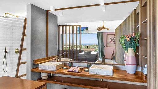 Villa Casa Takamaka Slaapkamer 1