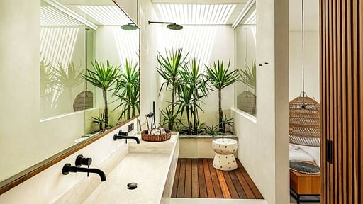 Villa Casa Umalas Schlafzimmer 1