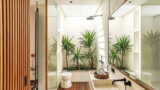 Villa Casa Umalas Schlafzimmer 1