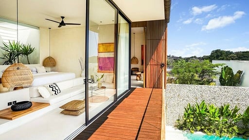 Villa Casa Umalas Schlafzimmer 1