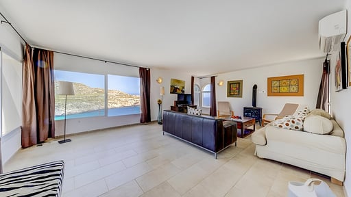 Villa Casa Blanca Carbo Гостиная