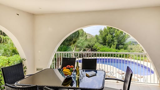 Villa Casa Blanca Carbo Терраса/веранда