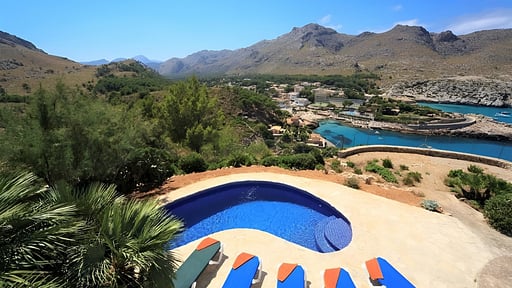 Villa Casa Blanca Carbo Бассейн