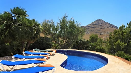 Villa Casa Blanca Carbo Бассейн