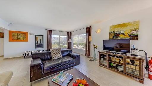 Villa Casa Blanca Carbo Гостиная