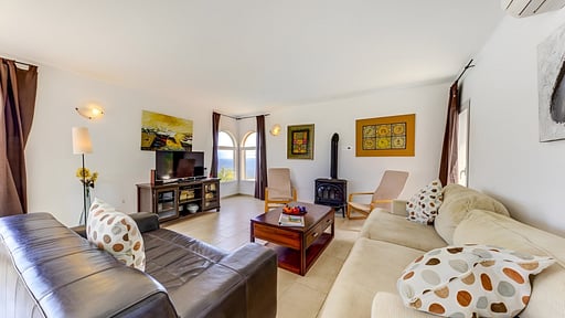 Villa Casa Blanca Carbo Гостиная