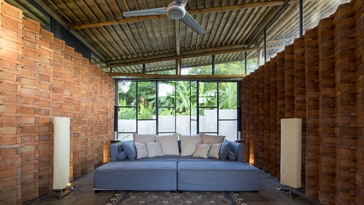 Villa Casablancka Media room