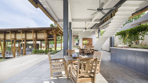 Villa Casablancka Dining area