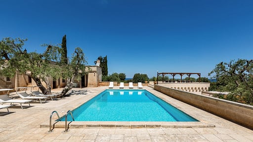 Villa Casale La Torreta Zwembad