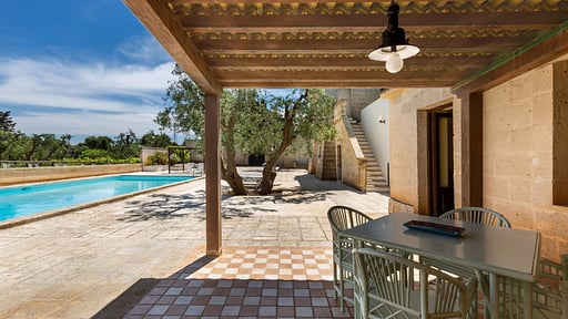 Villa Casale La Torreta Eethoek