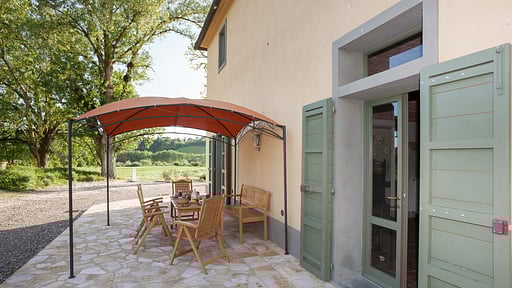 Villa Casale Valdera Terrace/Veranda