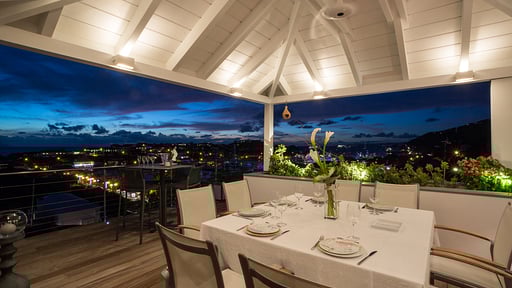 Villa Casaroc Salle à manger