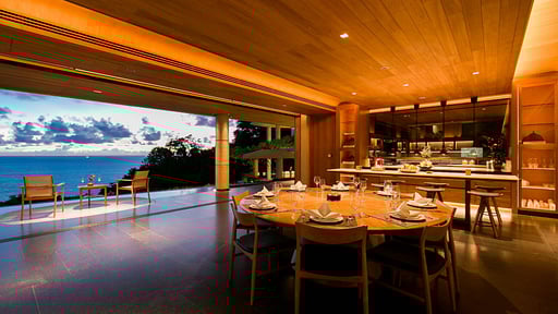 Villa Cascade Dining area 1