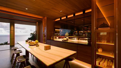 Villa Cascade Dining area 3