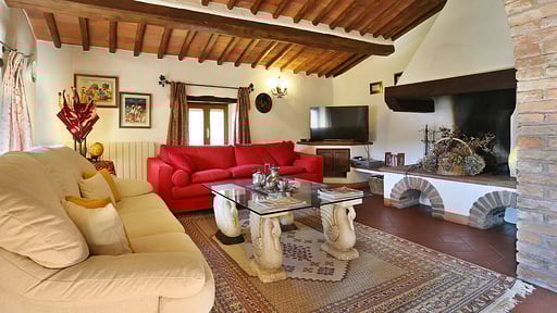 Villa Casina Di Mello Wohnbereich