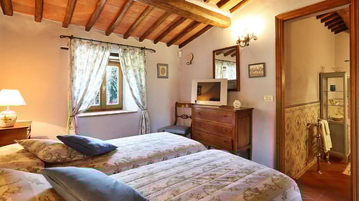 Villa Casina Di Mello Schlafzimmer 2