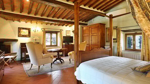 Villa Casina Di Mello Schlafzimmer 3