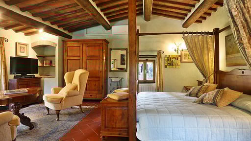Villa Casina Di Mello Schlafzimmer 3