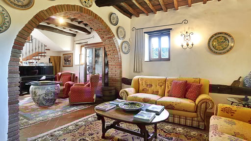 Villa Casina Di Mello Wohnbereich