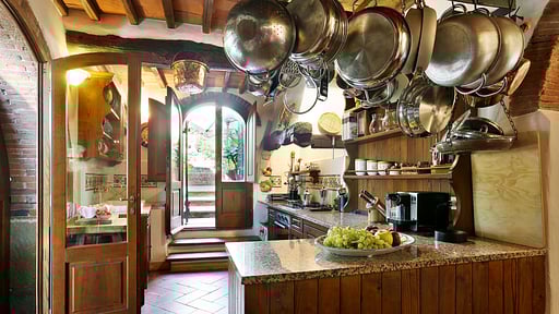 Villa Casina Di Mello Küche