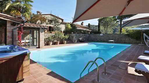 Villa Casina Di Mello Schwimmbad